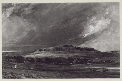 Old Sarum, engraved by David Lucas by John Constable